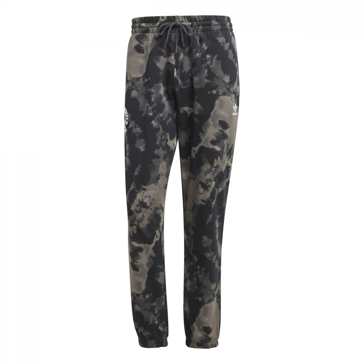 Pantalón Largo Tie-Dyed Jogger de Hombre - Negro 