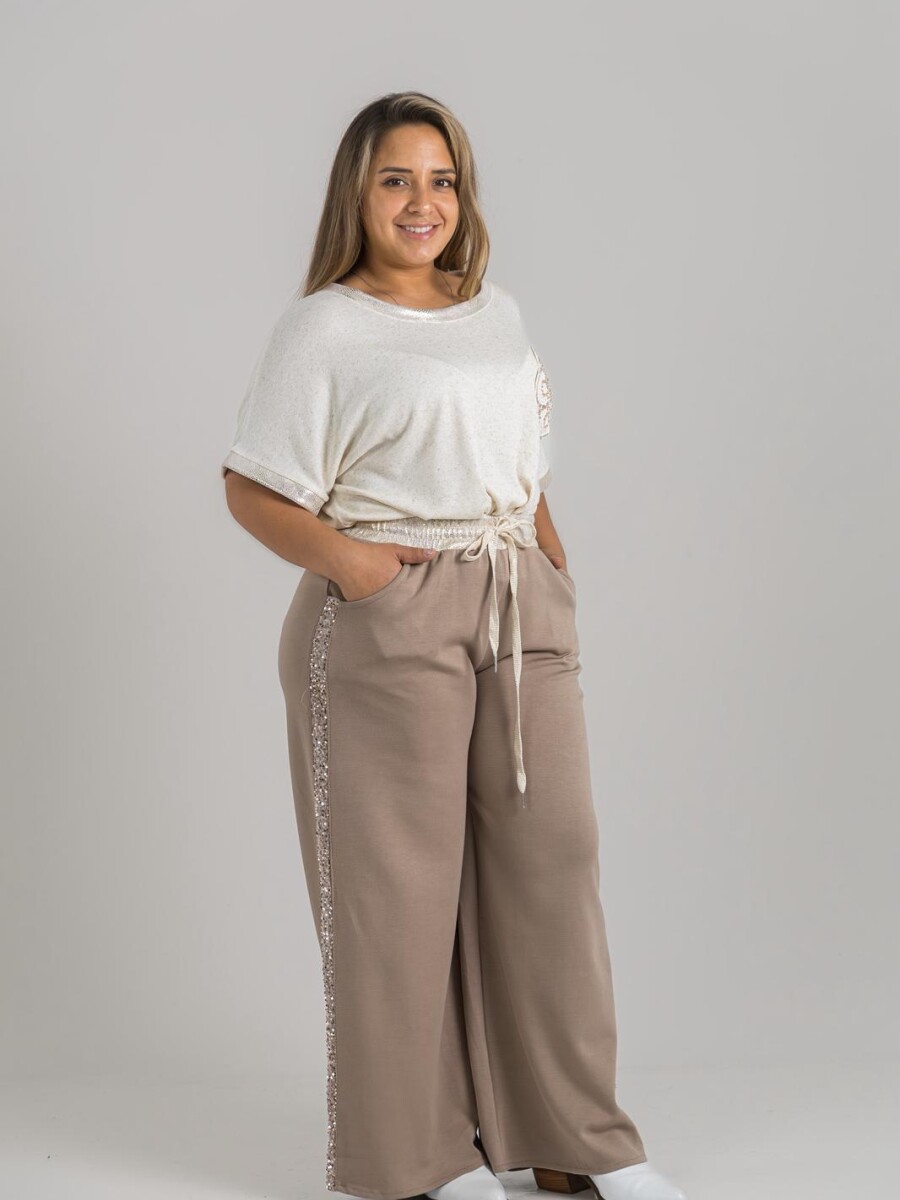 Pantalón con lentejuela ASIA Pantalón con lentejuela ASIA