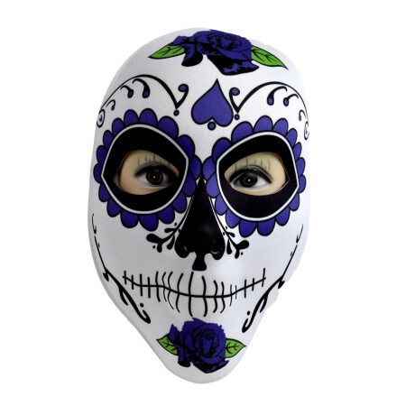 Mascara Halloween de calavera mexicana Mascara Halloween de calavera mexicana