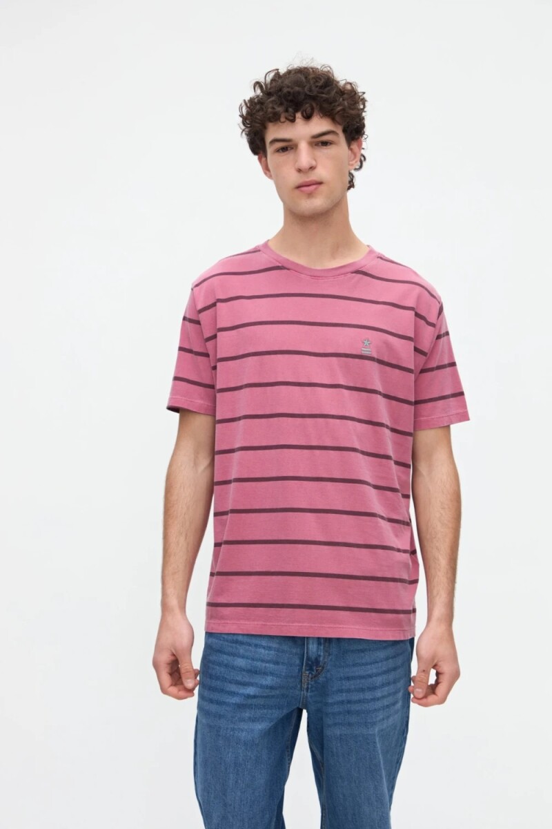 T-SHIRT UNIFORM KIMG - BORDO 