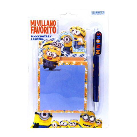 Notas Adhesivas con Lapicera - Minions U