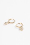 Aros dije cora strass dorado