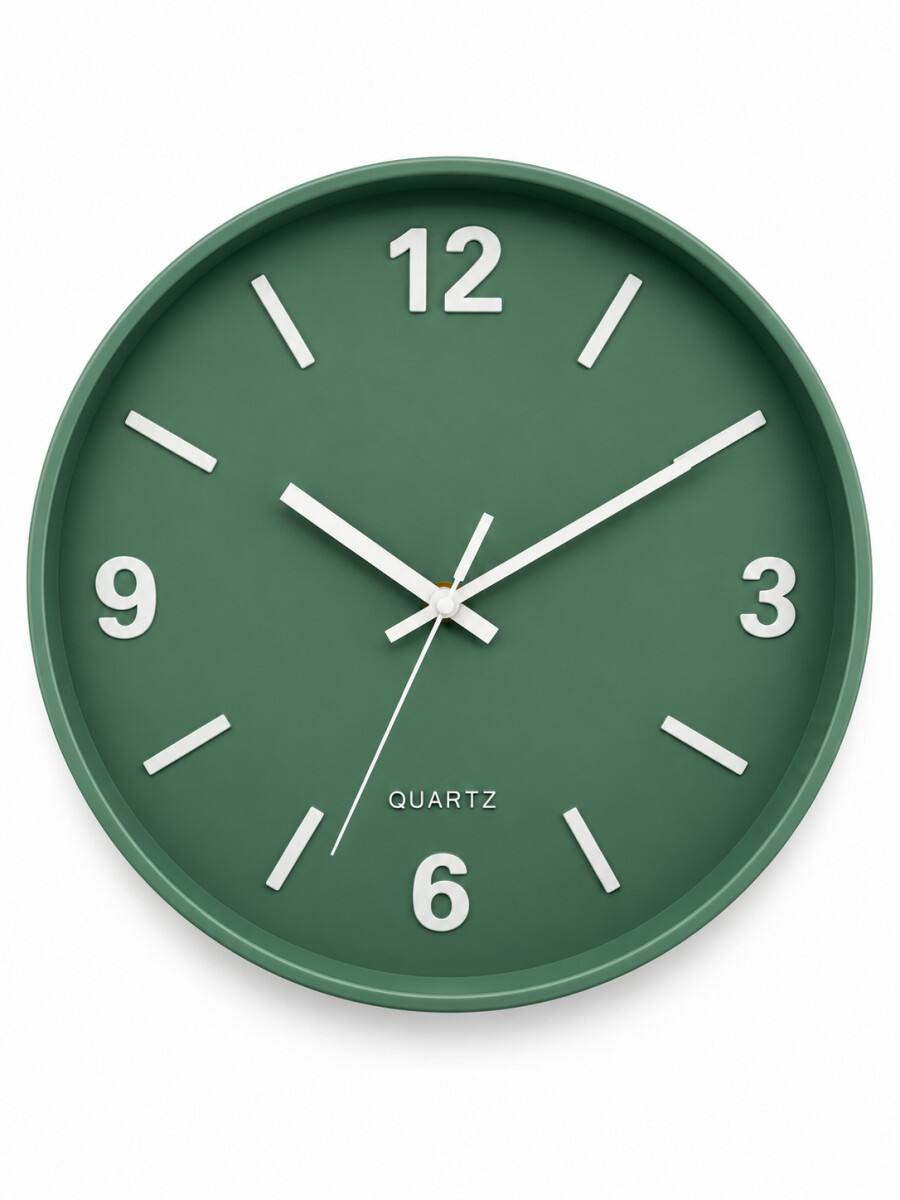 RELOJ DE PARED - VERDE 