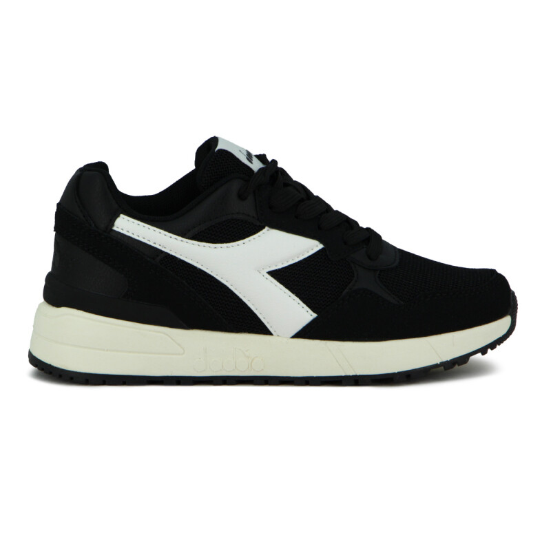 Championes Casuales Mujer Diadora Vinfa Negro-blanco