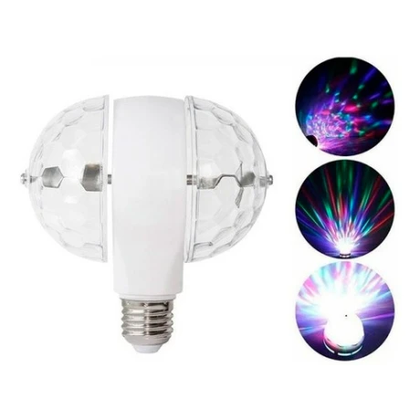 Lampara de Disco Doble con Movimiento y Luces Rgb 001
