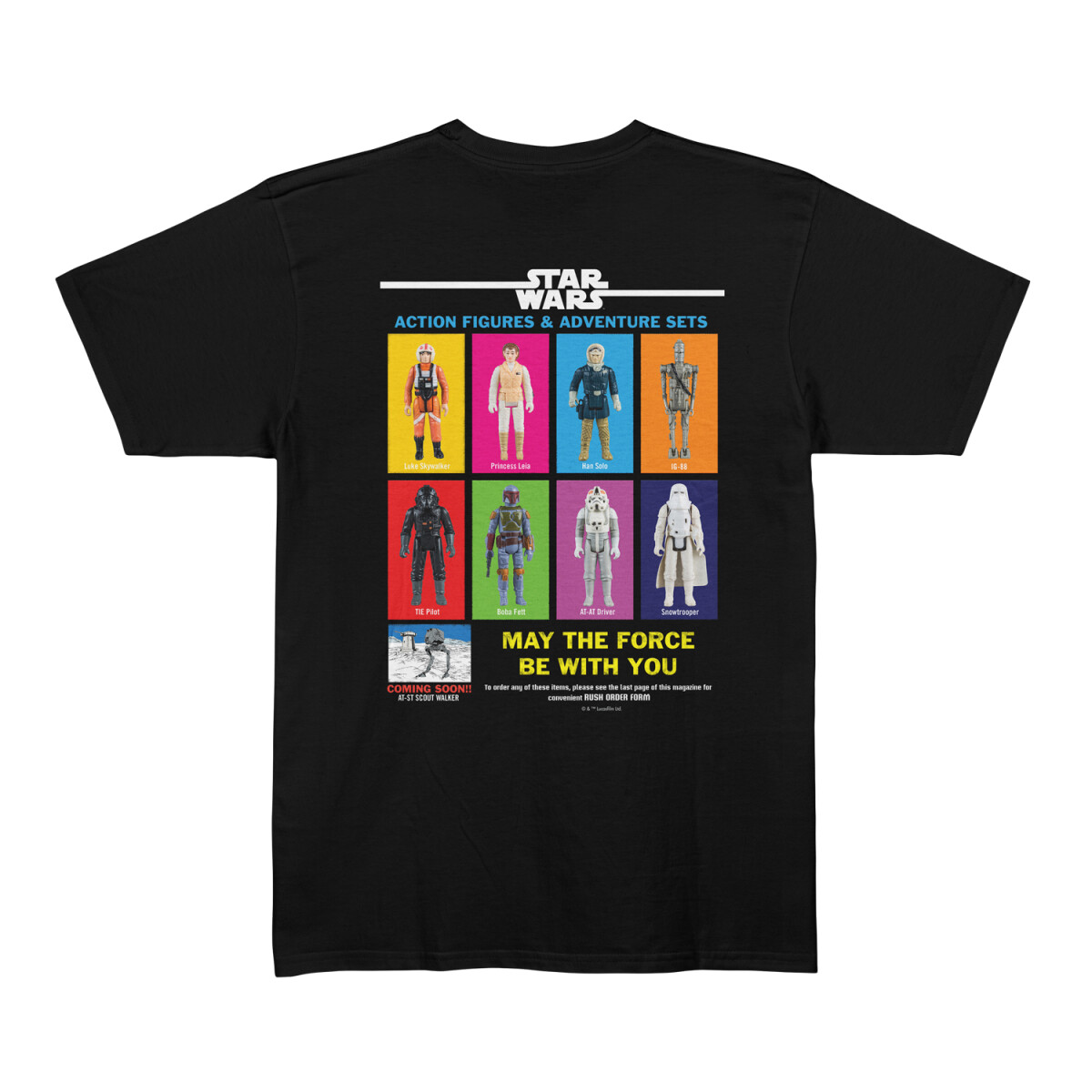 REMERA ACTION FIGURES 