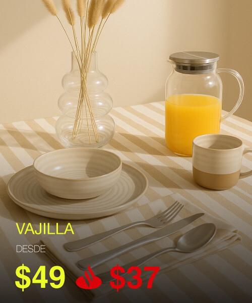 Vajilla Ciber Home