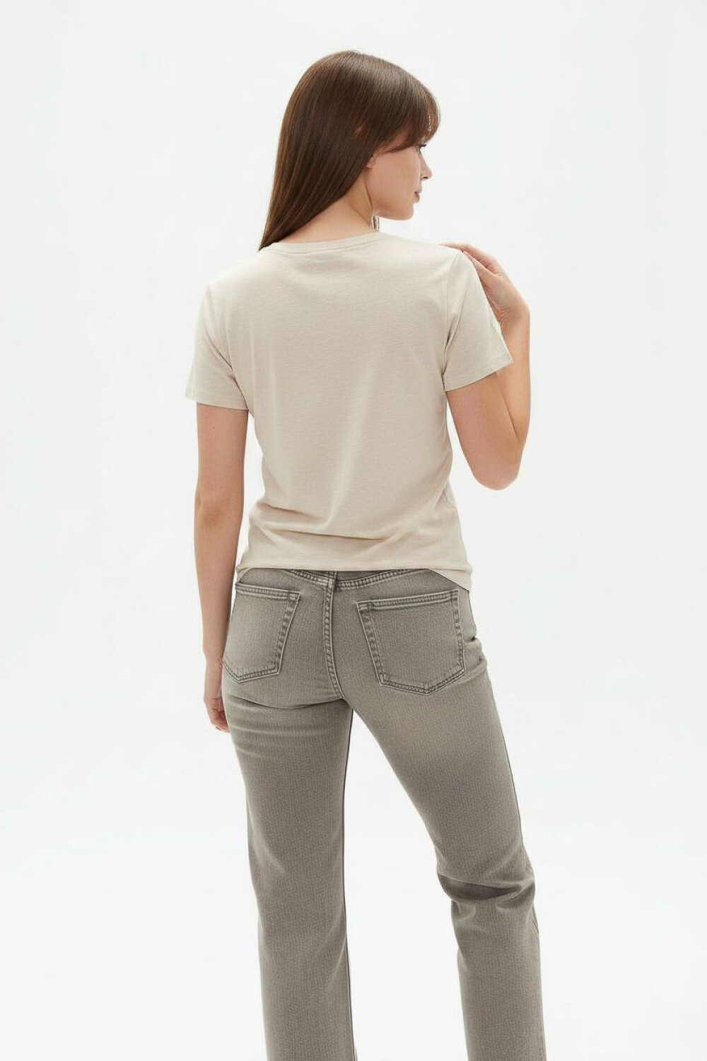 Remera Blumi Cemento