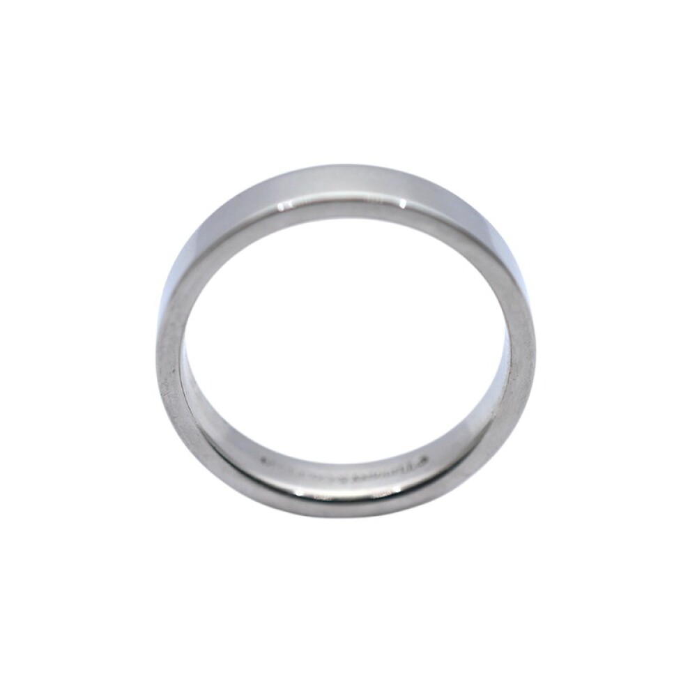 Alianza cinta Tiffany & Co. Platino 950 con estuche Alianza cinta Tiffany & Co. Platino 950 con estuche