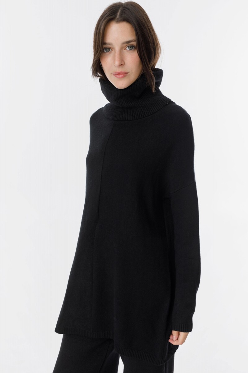 Sweater Damero Negro