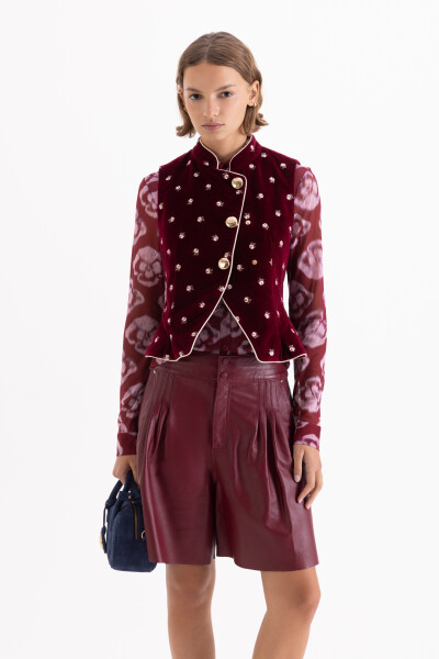 CHALECO CHARLOTTE Bordo