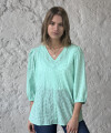 Blusa Carol verde agua