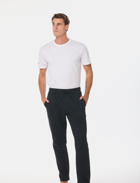 PANTALON DE FELPA Negro
