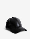 Caps Gorra Efecto Charol Negro - Negro