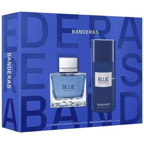 Set perfume Antonio Banderas Blue Seduction 100ml + desodorante 150ml Set perfume Antonio Banderas Blue Seduction 100ml + desodorante 150ml