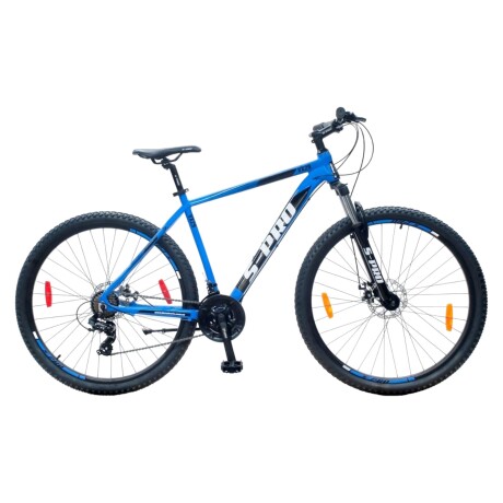 Bicicleta de Montaña S-PRO Zero 3 Man rodado 29 Shimano 21 cambios con freno de disco AZUL/NEGRO