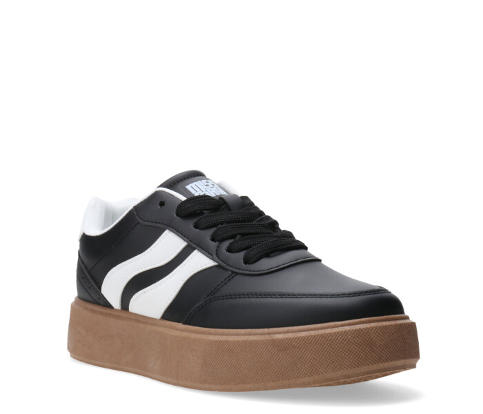 Deportivo DIDAF acordonado chato Black