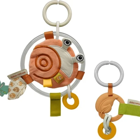 Set x2 colgantes Tela Didáctico Caracol Set x2 colgantes Tela Didáctico Caracol