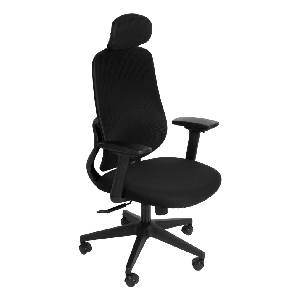 SILLA DE OFICINA MALLA NEGRO DAMASCO