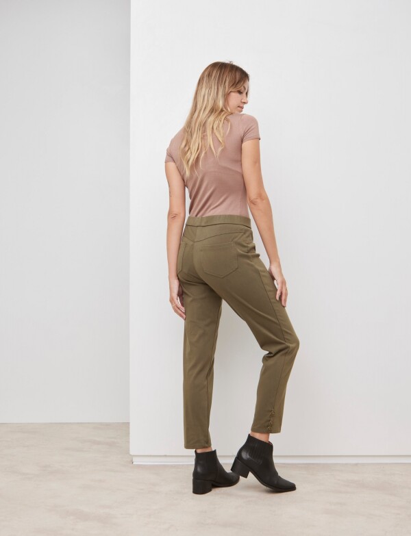 Pantalon Botones OLIVA
