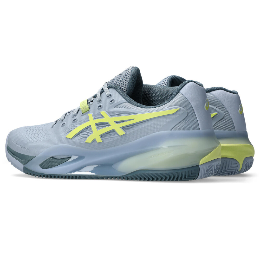 Zapatillas CPS-Tennis Gel-Resolution X Clay Hombre Grey Blue/pistachio