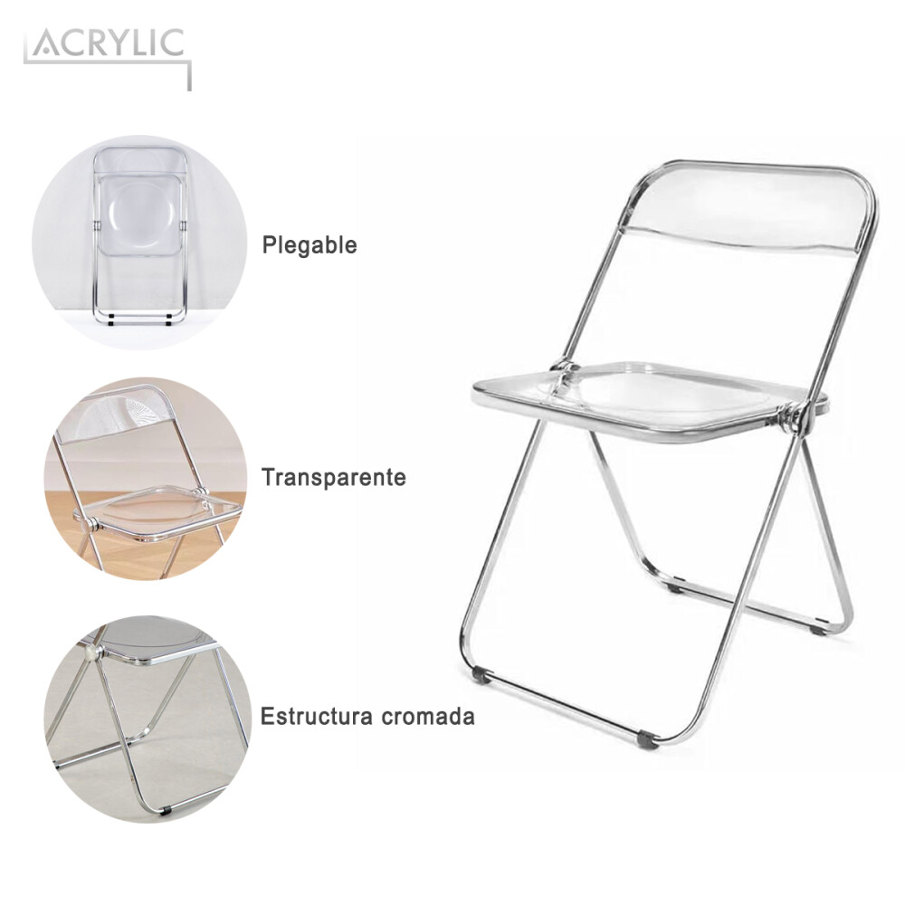 Escritorio Plex + Silla Acrylic Escritorio Plex + Silla Acrylic