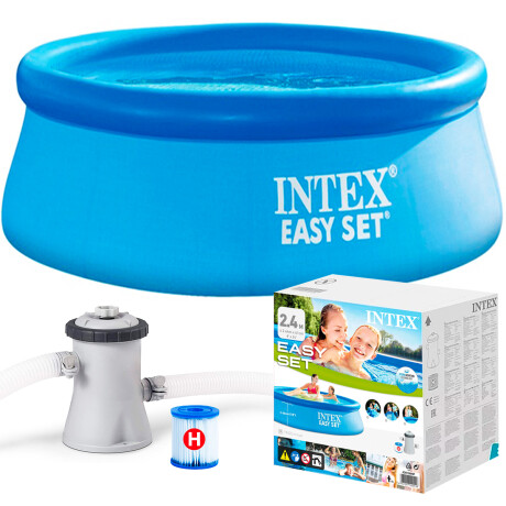 Piscina Intex Gomón Infable 1942 L 244x61cm Infantil Piscina Intex Gomón Infable 1942 L 244x61cm Infantil