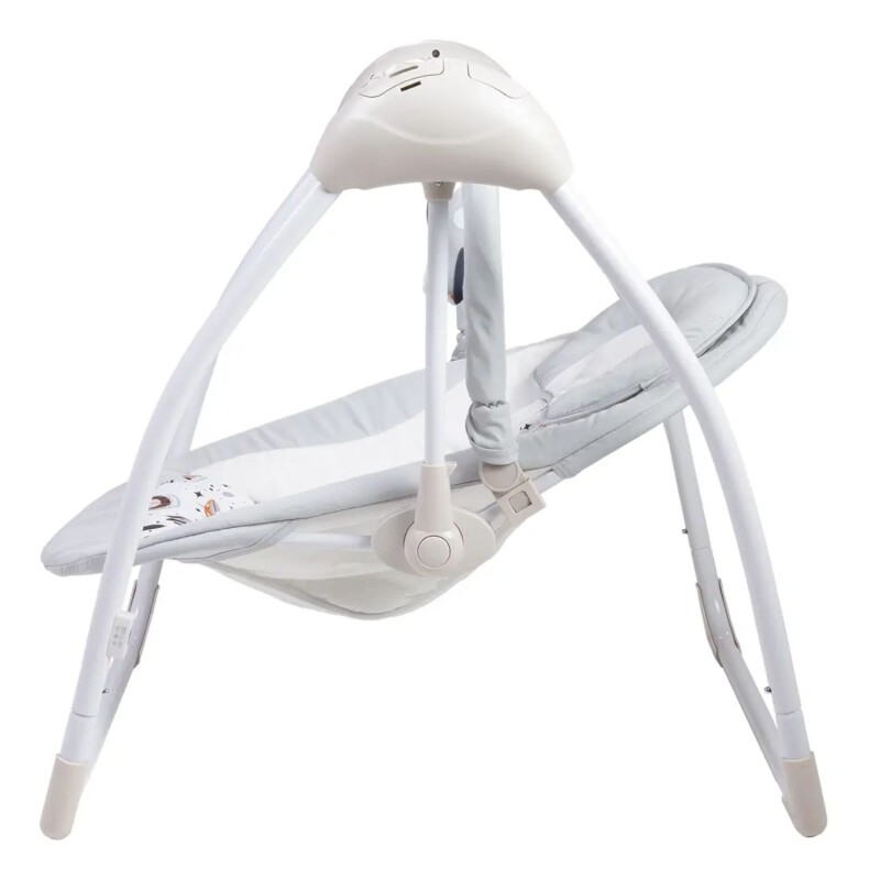 Mecedora Electrónica Carestino Con Melodias Gris
