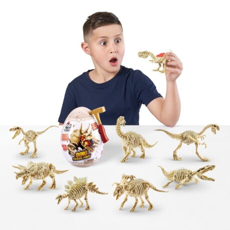 Figura Robo Alive Huevo Dino Fosil Mini con Sorpresa 001