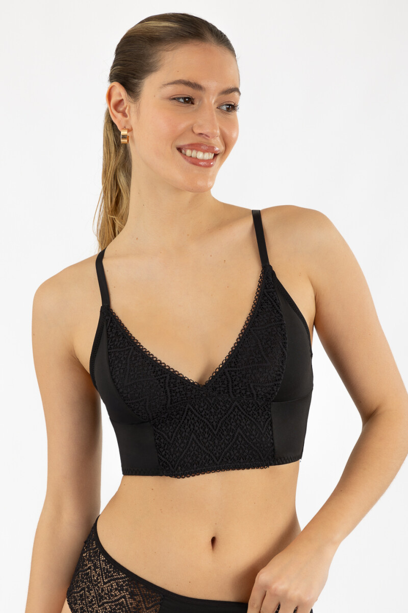 Bralet veer Negro