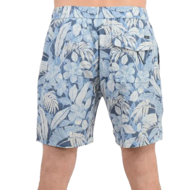 Voley Oneill Palmento Tropical - Azul Voley Oneill Palmento Tropical - Azul