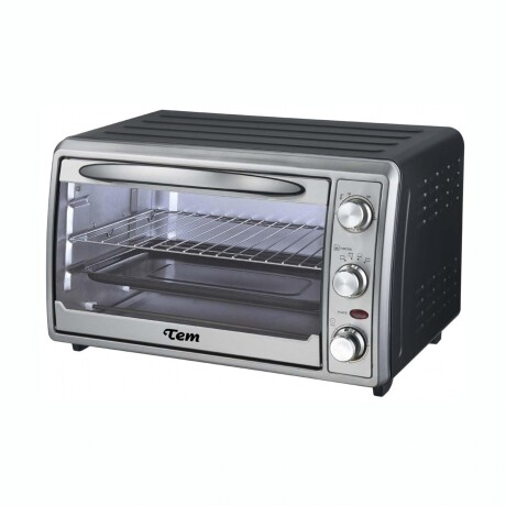Horno Eléctrico TEM T1LEO33 1380W Capacidad 32Lt 4 Funciones De Cocción Horno Eléctrico TEM T1LEO33 1380W Capacidad 32Lt 4 Funciones De Cocción