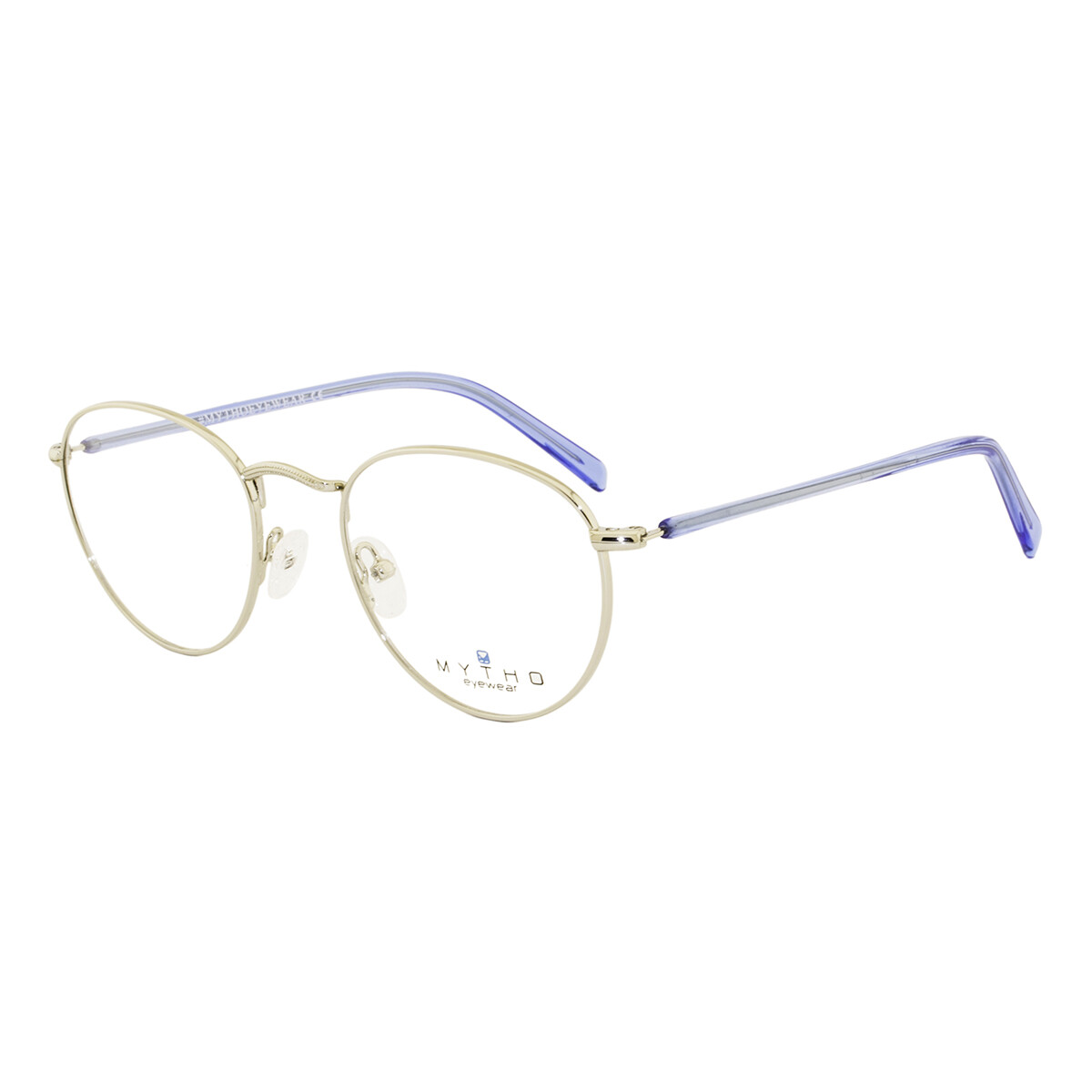 Mytho Receta Round - Gold & Blue 