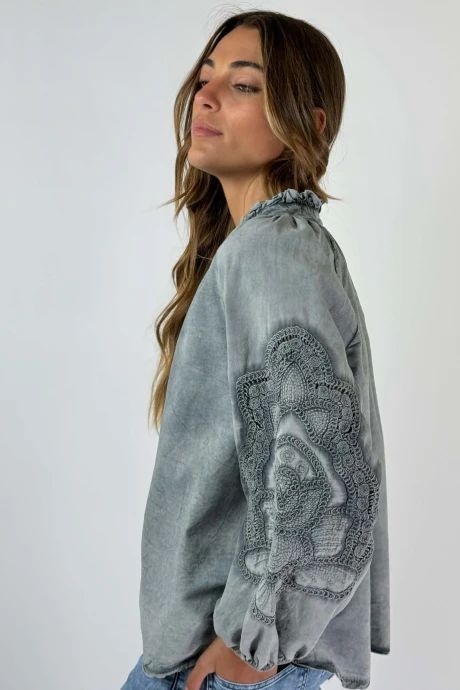 BLUSA ORIONIS gris s/m