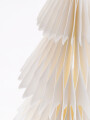ARBOL NAVIDAD PAPEL C/ LUCES BLANCO