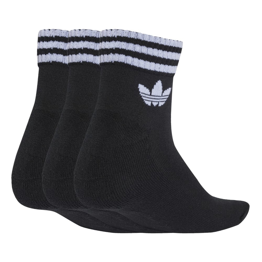 Medias Adidas 3S Ankle S 3P Unisex Black