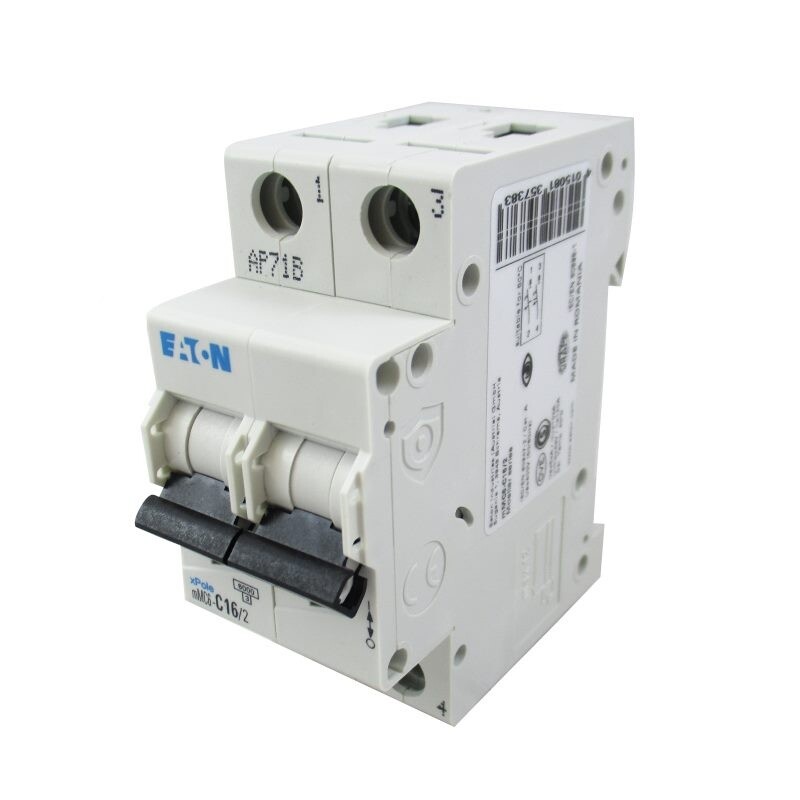 DISYUNTOR DIN 2X 16 A 06 KA EATON DISYUNTOR DIN 2X 16 A 06 KA EATON