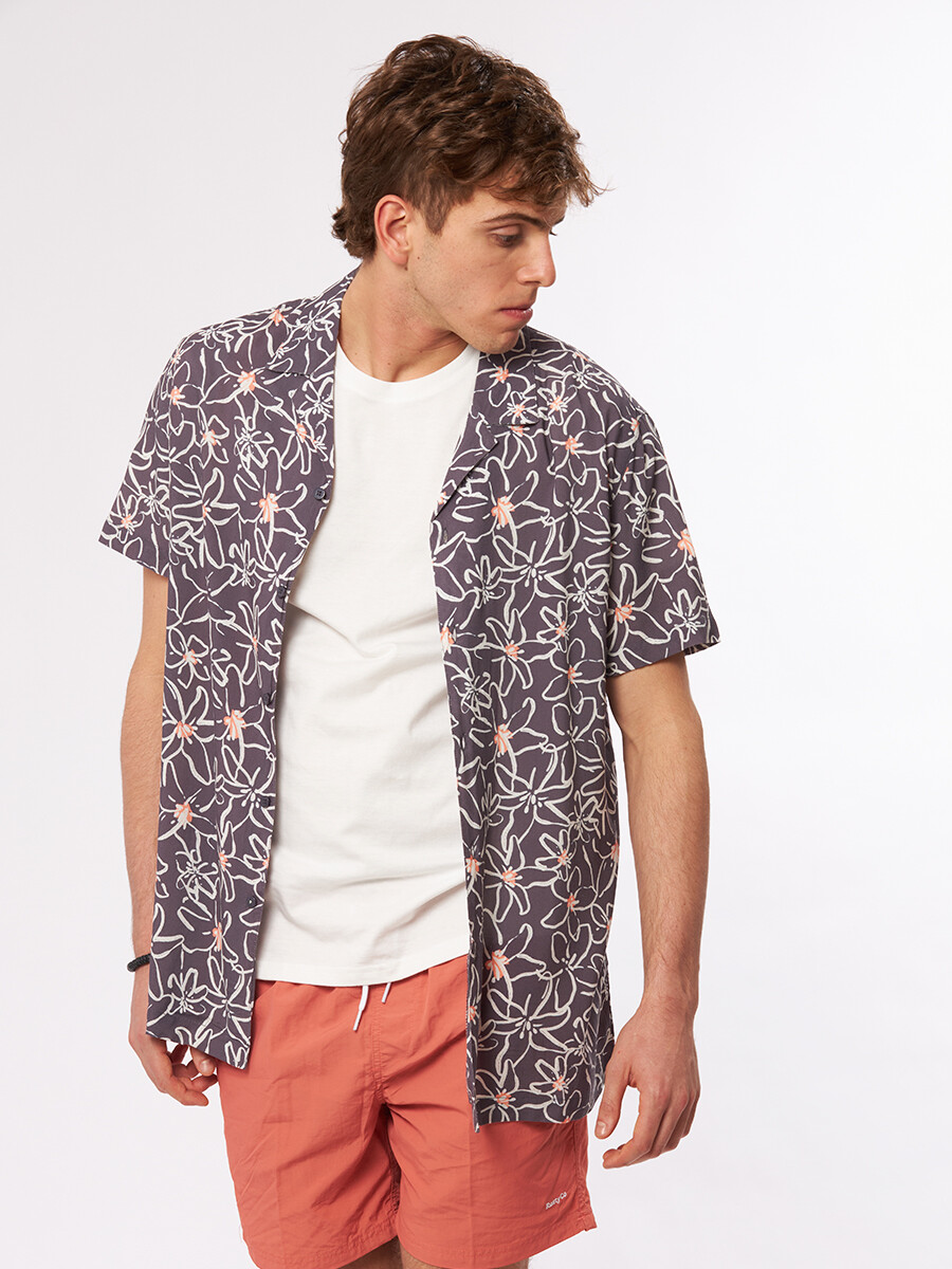 CAMISA SAGI RUSTY - Navy 