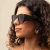 Lentes de Sol Chilli Beans Alok Unisex Negro Matte