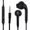 Auriculares con Cable In-Ear de Jack 3.5 mm Tipo EG920LW Compatible con Samsung Serie S6 S7 Negro
