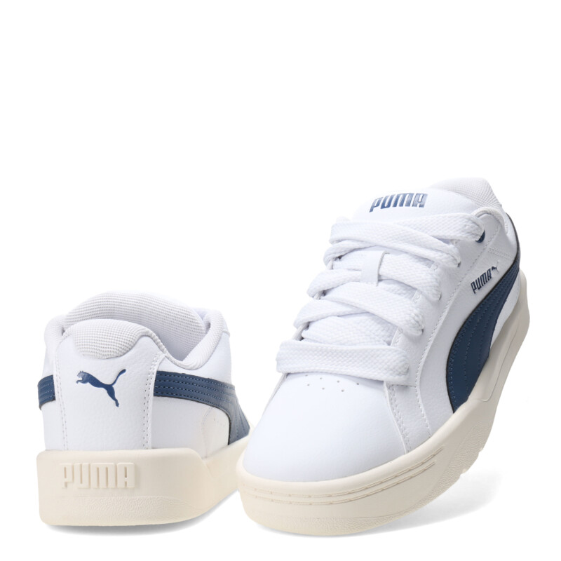 Championes de Hombre Puma Park Life Style Easy Blanco - Azul Piedra
