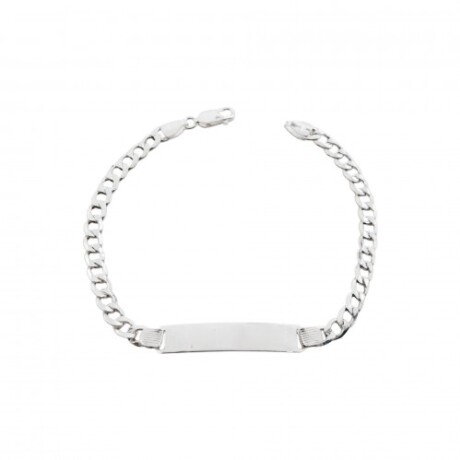 Pulsera de identidad de plata 925. Pulsera de identidad de plata 925.