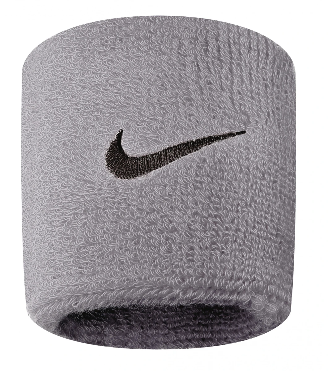 Bandas Nike Swoosh Wristbands Unisex - Gris 