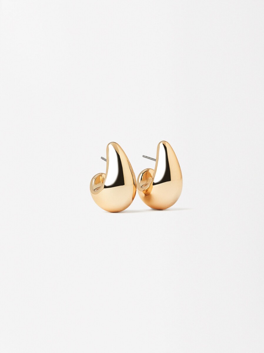 Pendientes Gota - dorado 