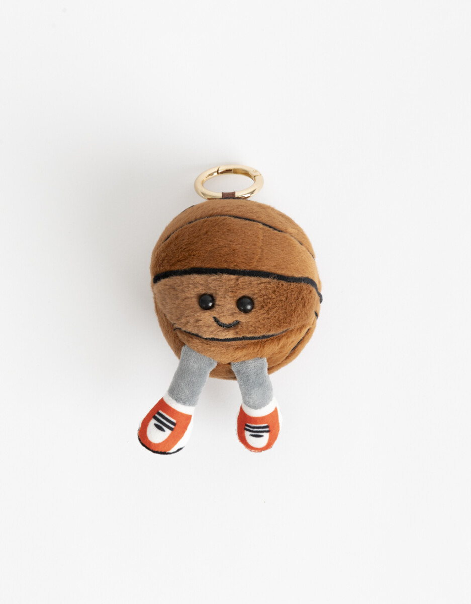 Llavero Y Bag Charm Pelota Basquetball 