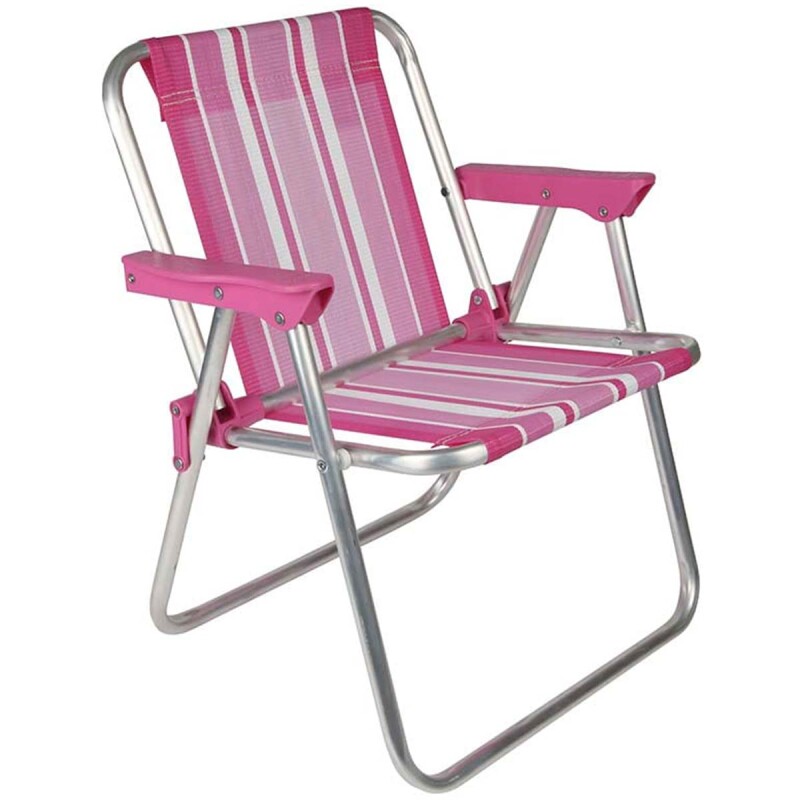 Silla Infantil Alta Aluminio ROSA