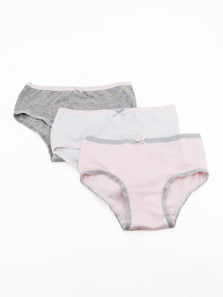BOMBACHA PACK X3 GRIS