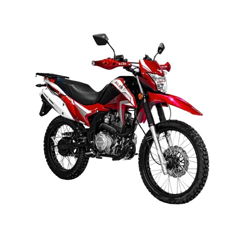 Motocicleta Buler Trail TRL 150cc - Rayos Rojo