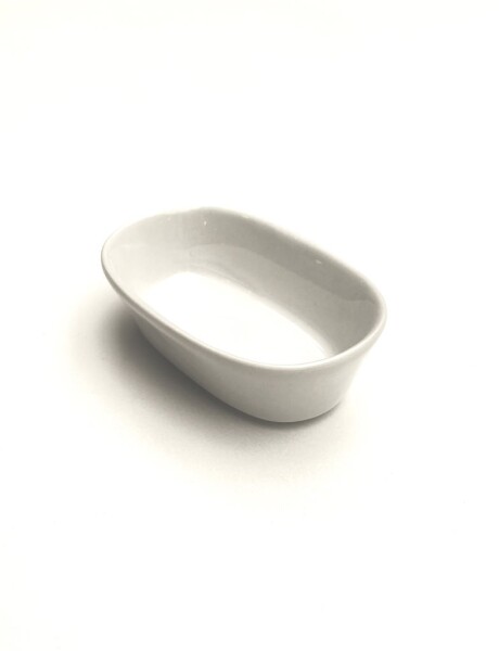 BOWL OVAL 10x6x3CM PORCELANA BLANCO BOWL OVAL 10x6x3CM PORCELANA BLANCO
