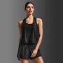 Bividi Running Light Speed React Crop Singlet Mujer Black/black Reflective